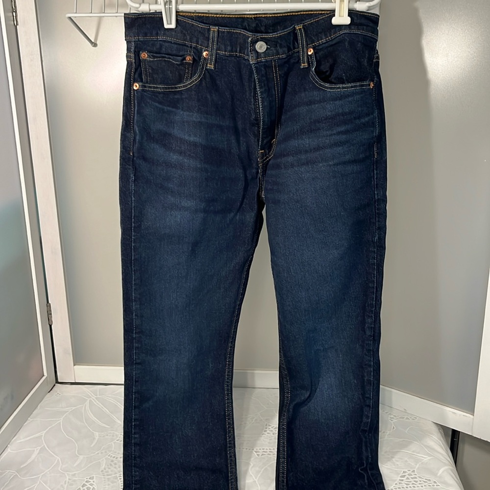 Levi Strauss 511 dark blue jeans 32x31.5